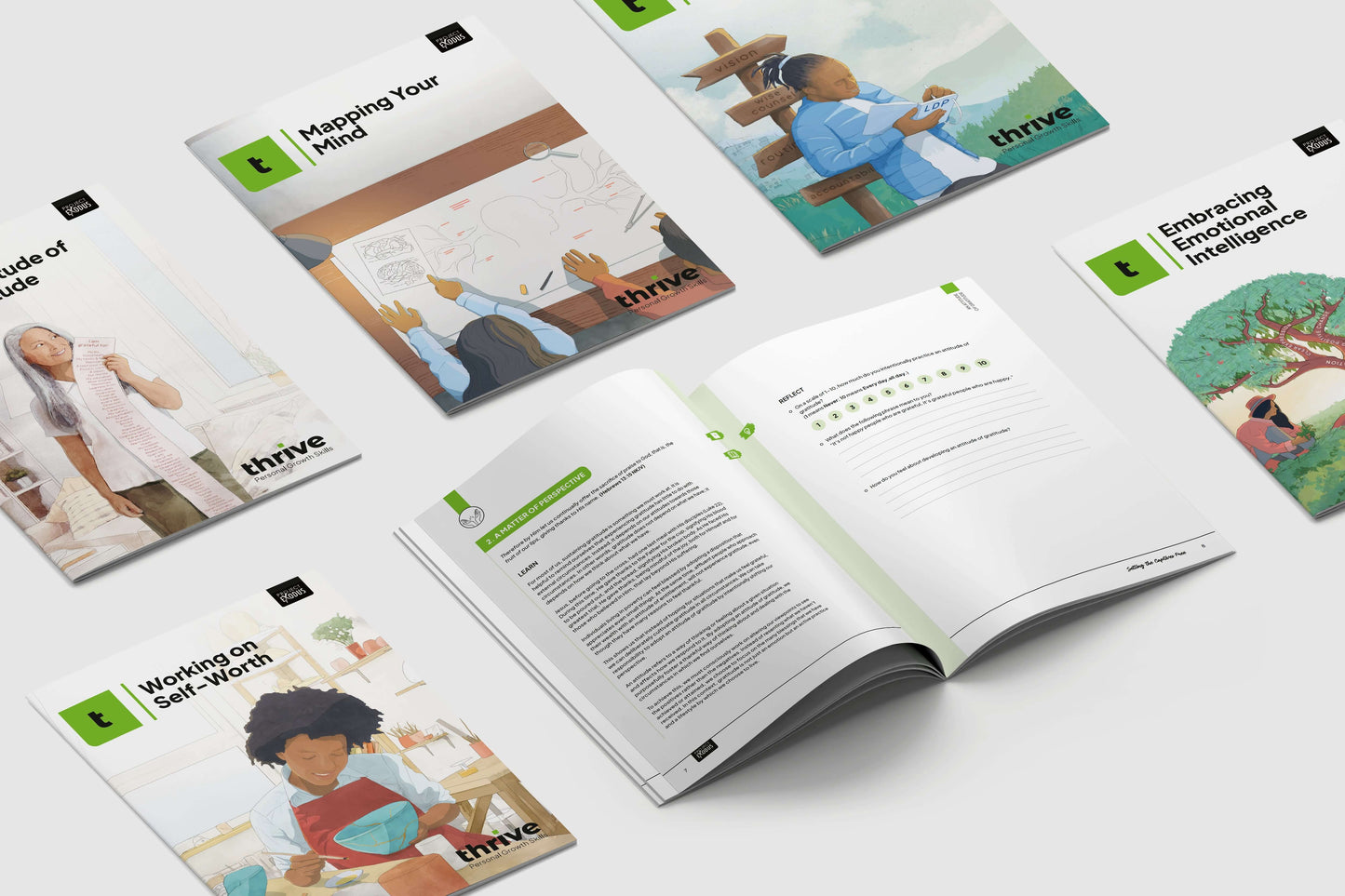 Thrive Programme Workbooks (E-books)