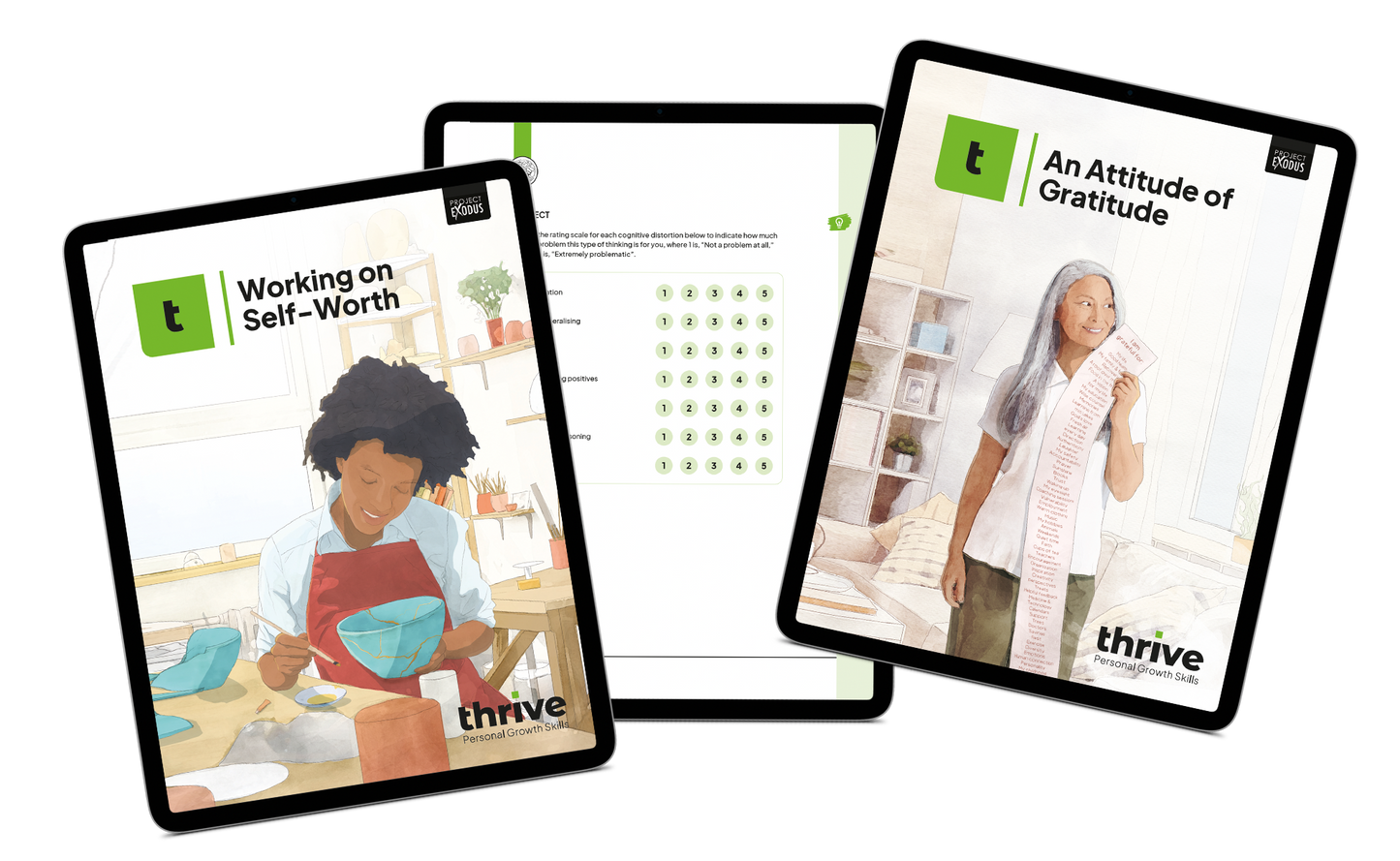 Thrive Programme Workbooks (E-books)