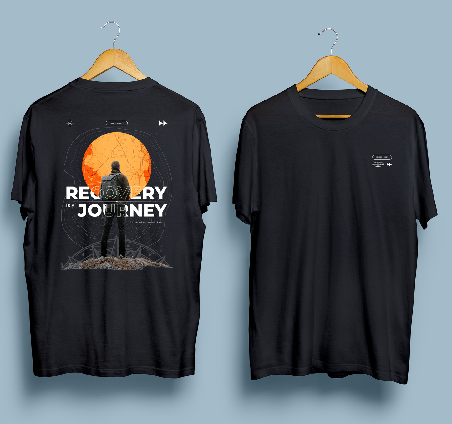 Recovery is a Journey (Black)